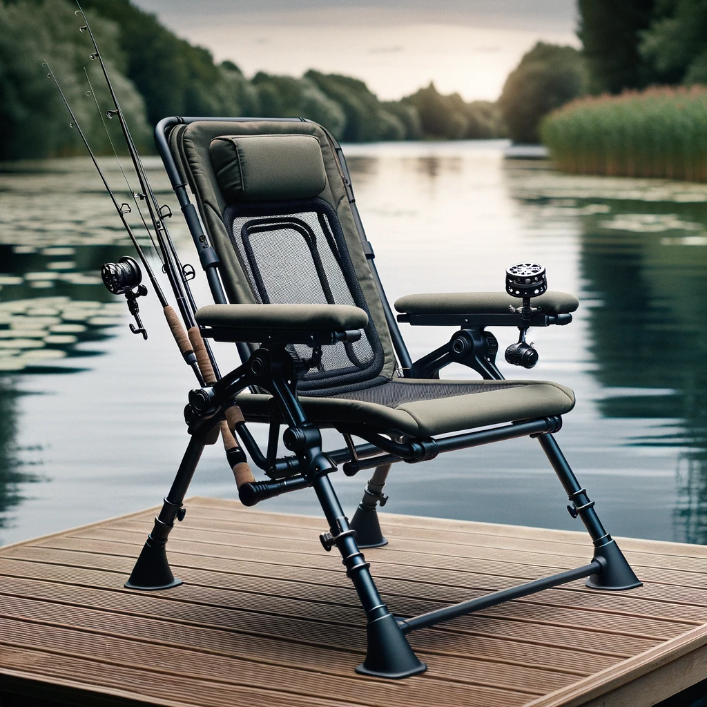 Chaise de pêche Deluxe pour la pêche