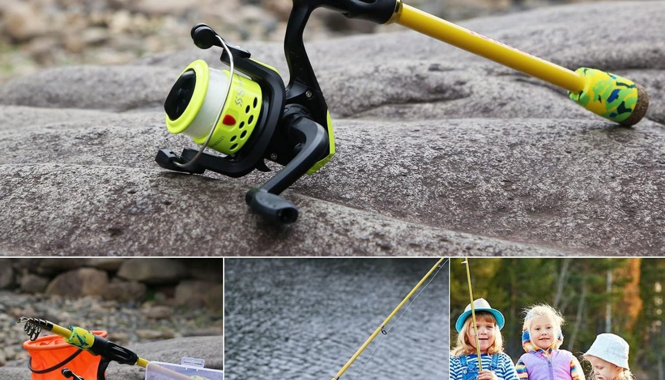 Canne à pêche pour Enfants Sougayilang,